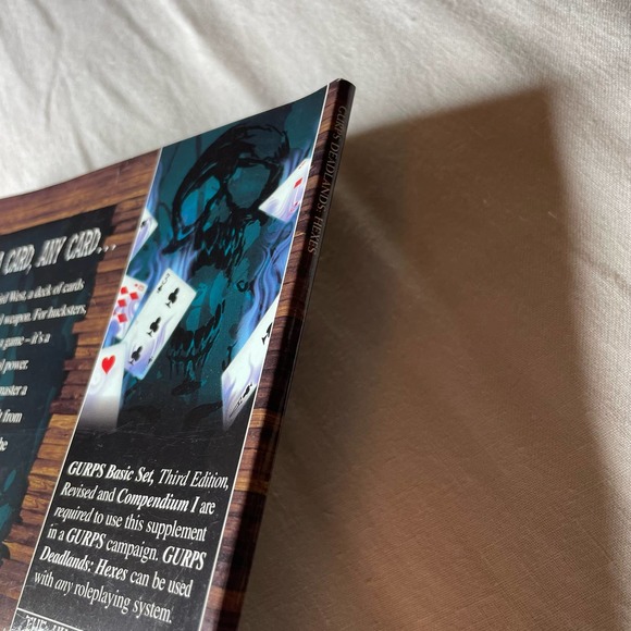 GURPS Deadlands Hexes RPG SJG Steve Jackson Games Spell Book - Picture 3 of 3